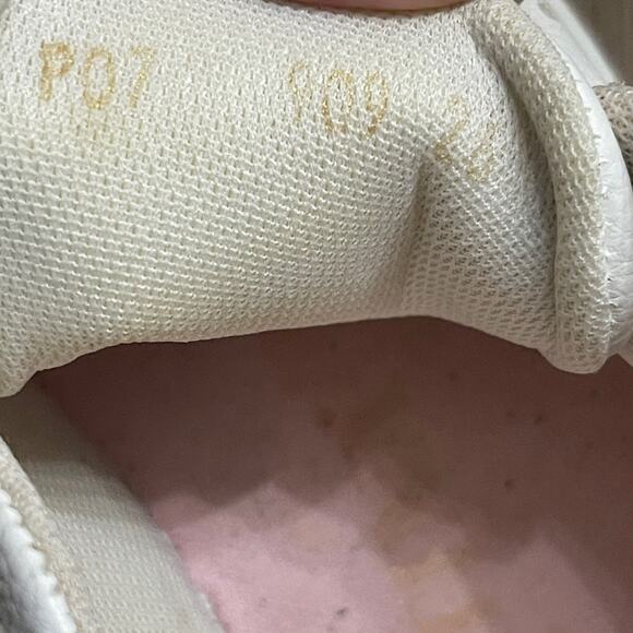 M. Valentina Sneakers Womens Size 9 Y2K Platform Chunky White Pink Shimmer - Picture 6 of 6